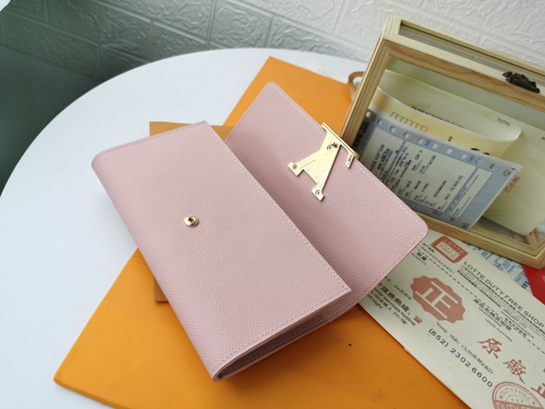 LVコピーウォレット素材ディテール